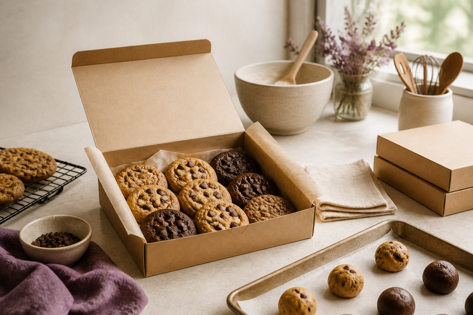 Editorial illustration for How to Start a Cookie Business from Home in 2026