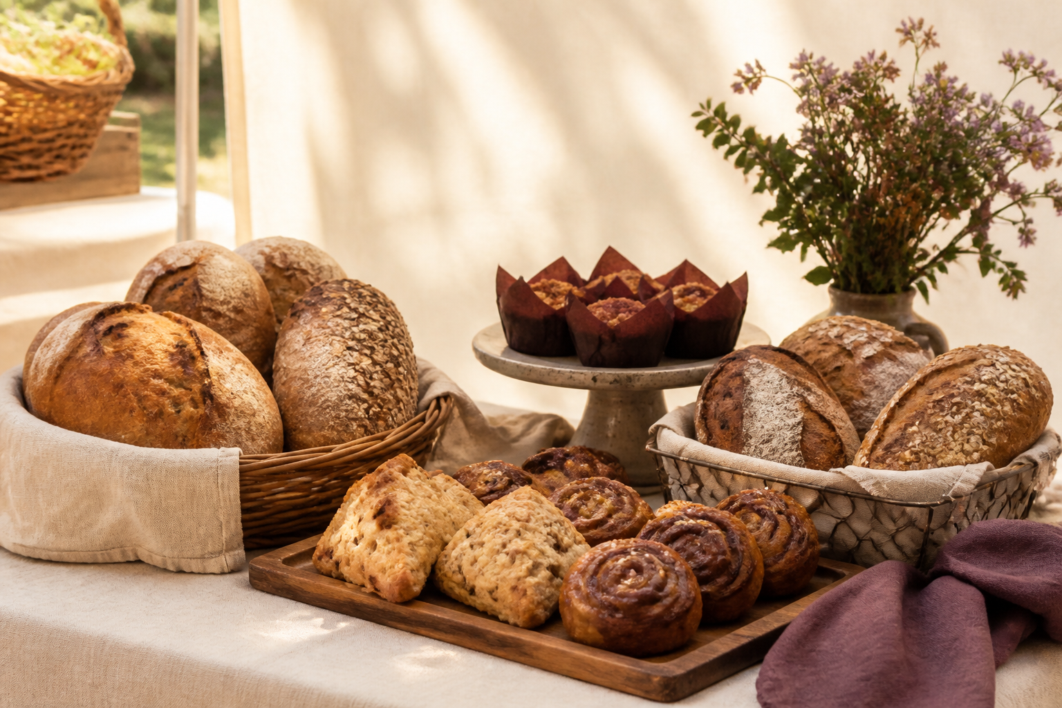 Editorial illustration for How to Sell Baked Goods at Farmers Market