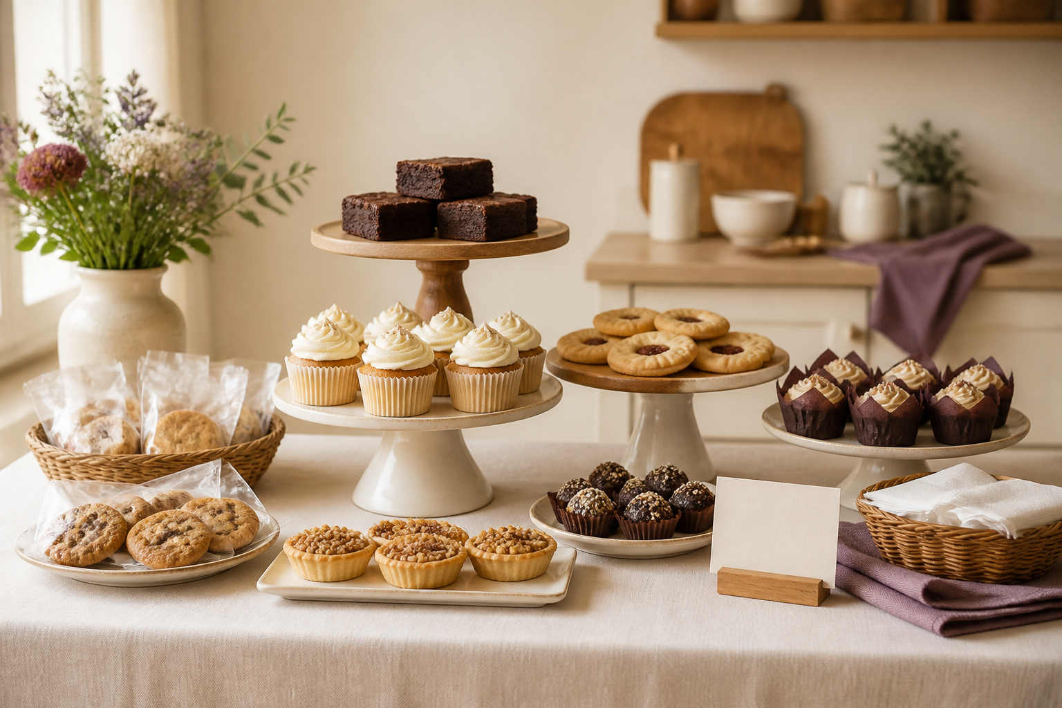 Editorial illustration for Bake Sale Display Ideas: 8 Setups That Sell More in 2026