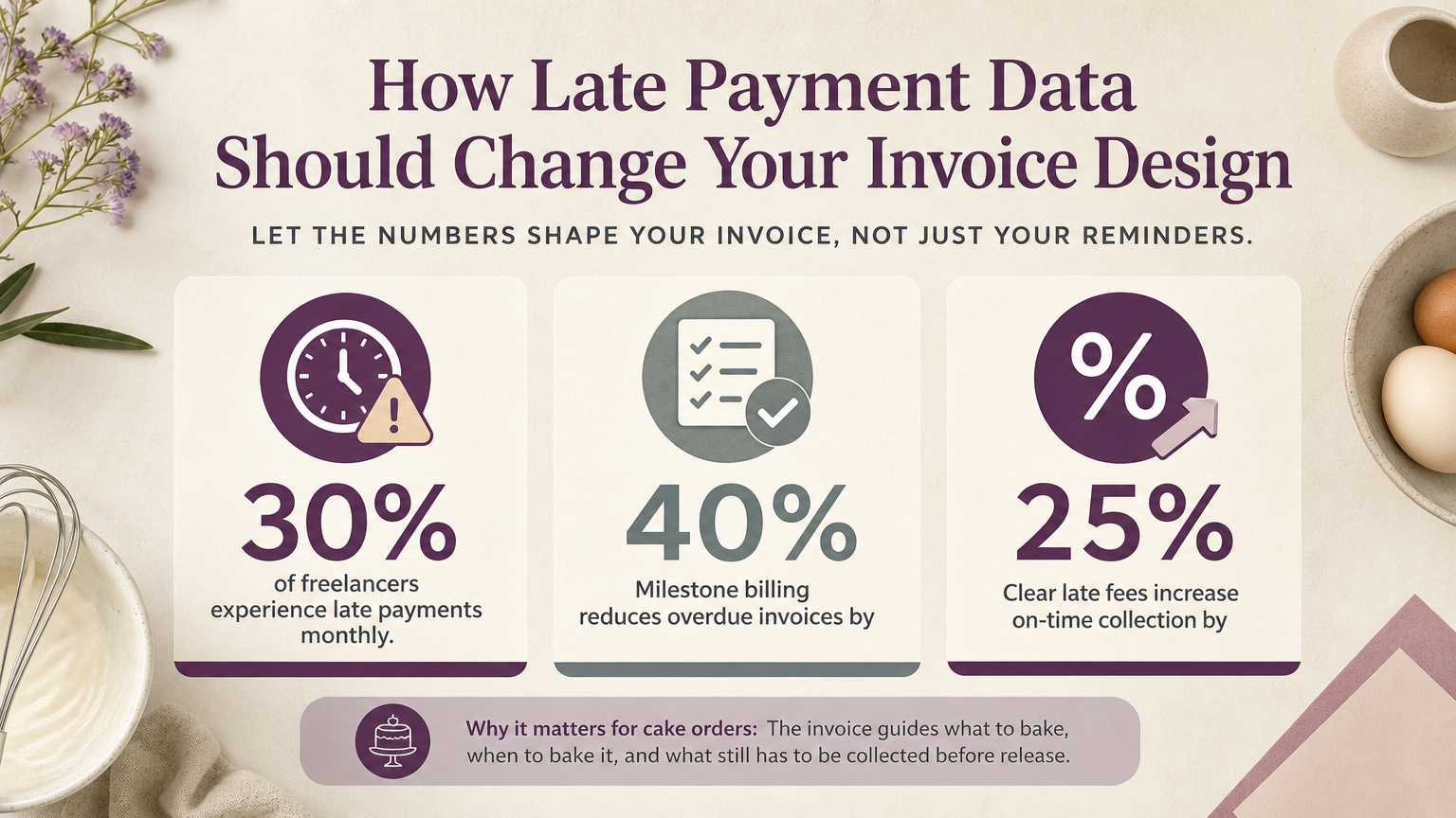 Editorial illustration: How Late Payment Data Should Change Your Invoice Design