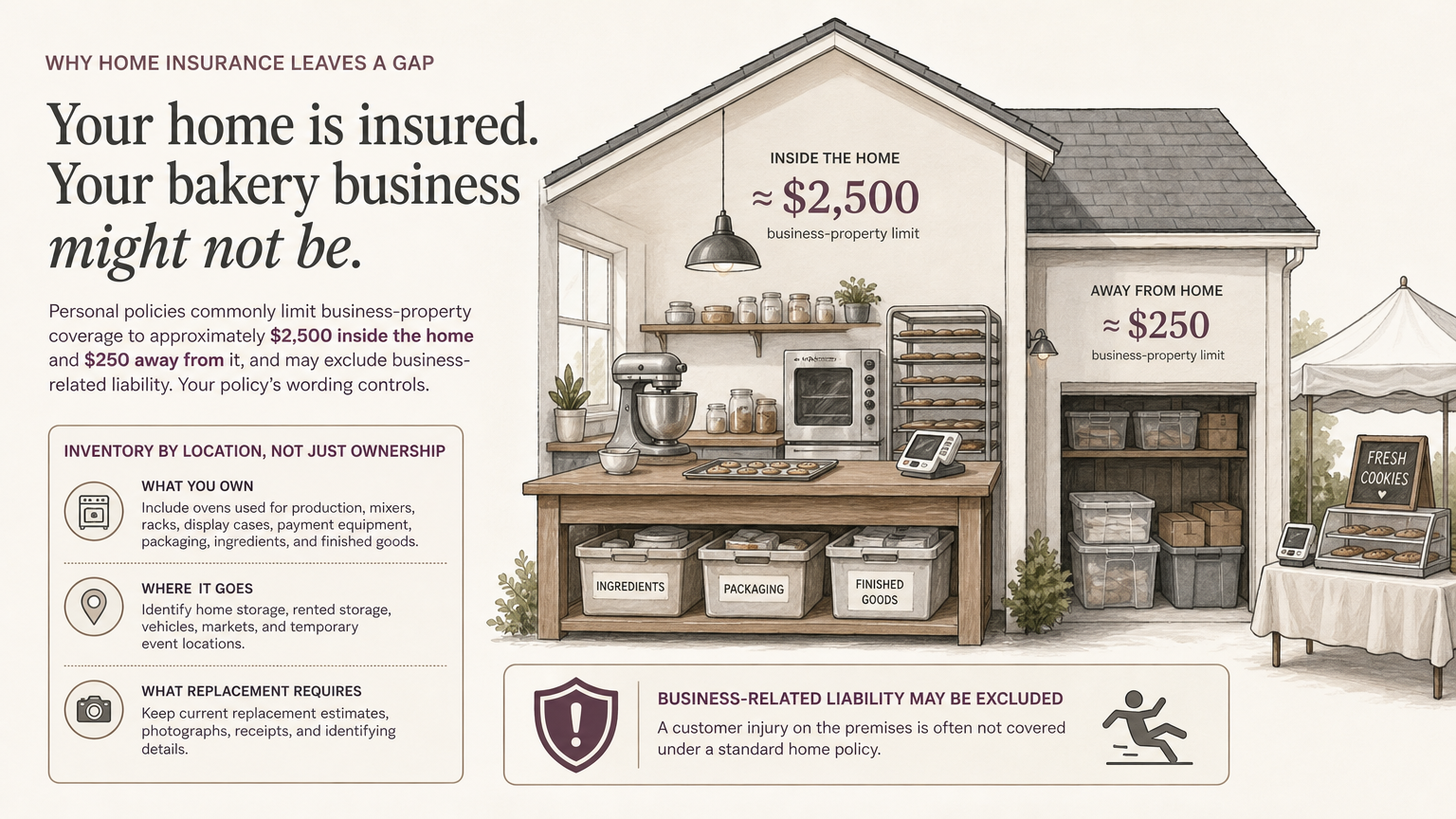 Editorial illustration: Why Home Insurance Leaves a Gap