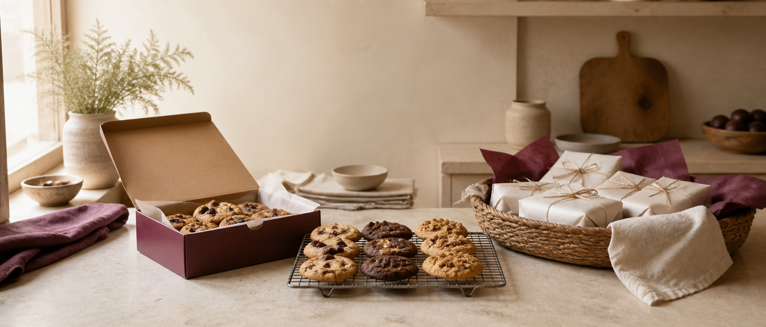 Editorial illustration for Cookie Order Form: Build from Home, Walk Away