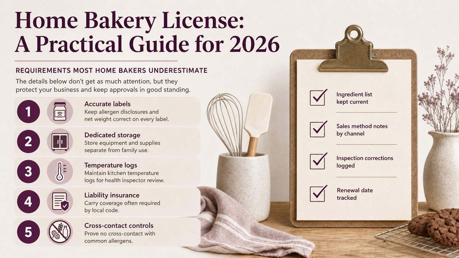 Editorial illustration: Requirements Most Home Bakers Underestimate