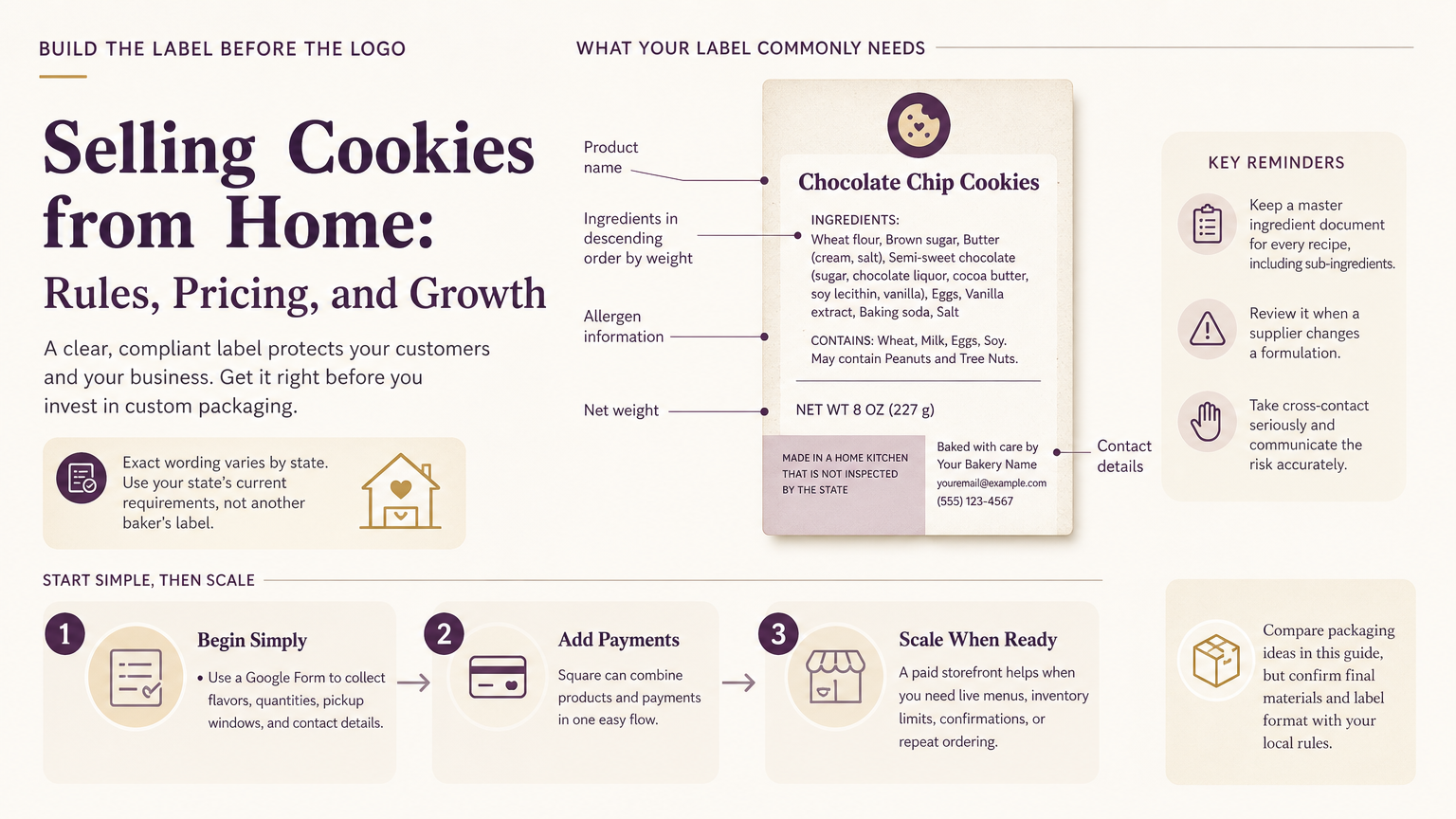 Editorial illustration: Build the label before the logo