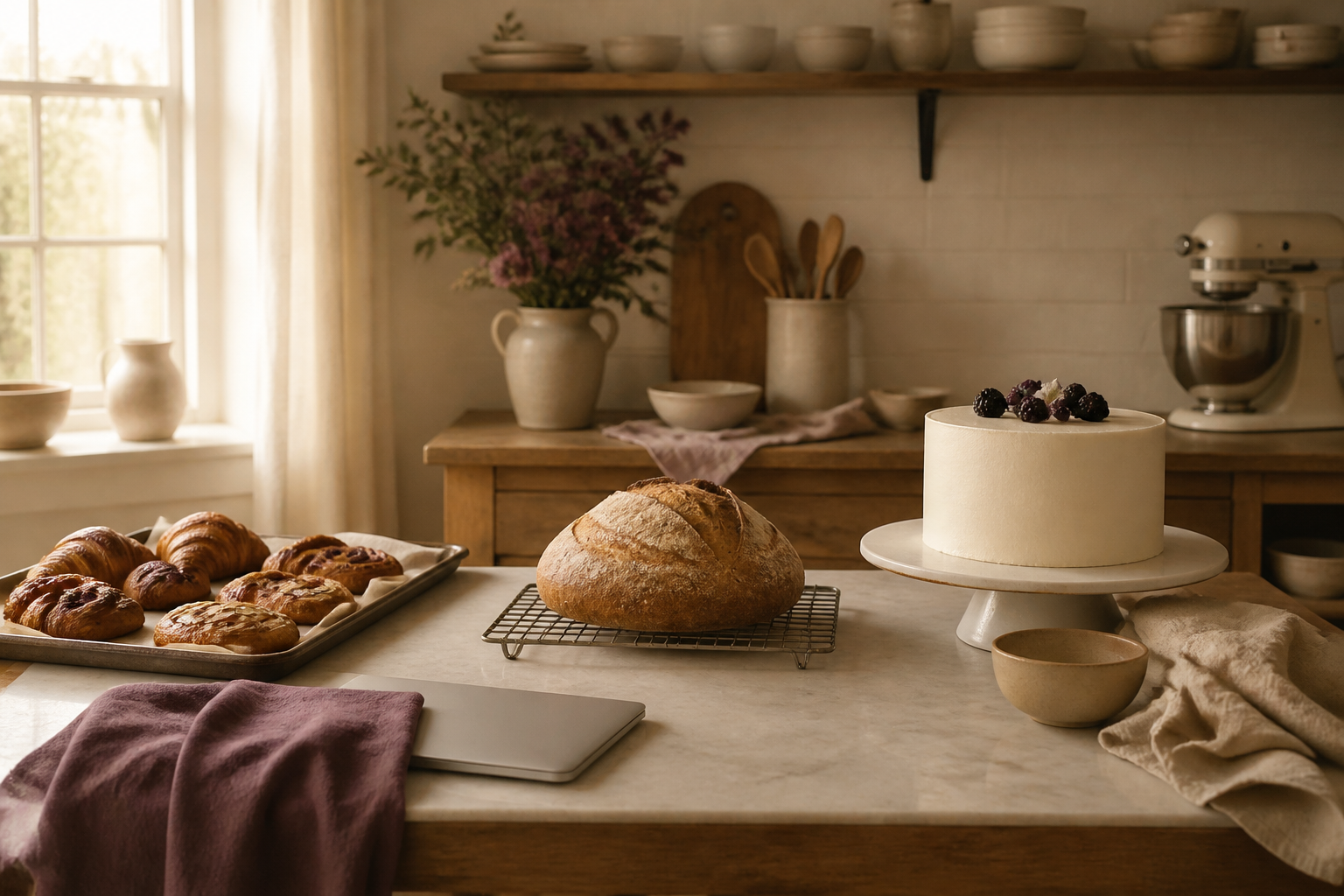 Editorial illustration for How to Build a Bakery Production Schedule